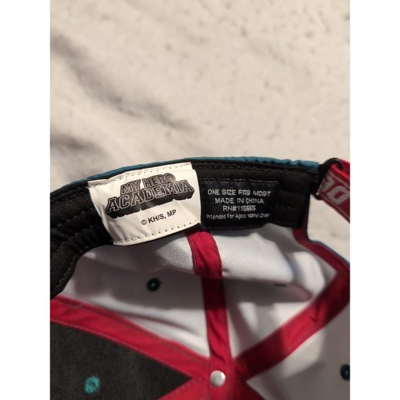 Bakugo Go Beyond Plus Ultra - Anime Blue SnapBack Hat- Bioworld My Hero Academia - Picture 8 of 8